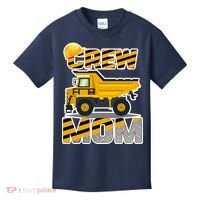 Mom Birthday Crew Construction Party Kids T-Shirt thumb 0