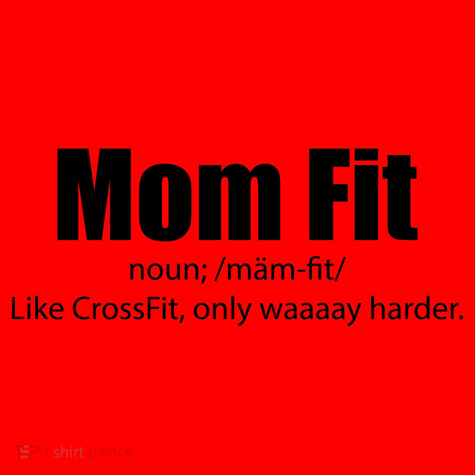 Mom Fit Like CrossFit But Waaaay Harder Santa Hat