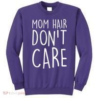 Mom Hair Don't Care Sweatshirt thumb 0