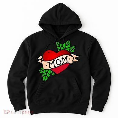 Mom Heart Tattoo Love Hoodie