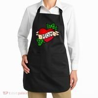 Mom Heart Tattoo Love Apron thumb 2