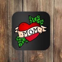 Mom Heart Tattoo Love Coaster thumb 0