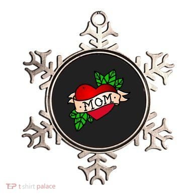 Mom Heart Tattoo Love Ornament