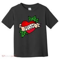 Mom Heart Tattoo Love Toddler T-Shirt thumb 0