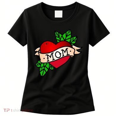 Mom Heart Tattoo Love Women's T-Shirt