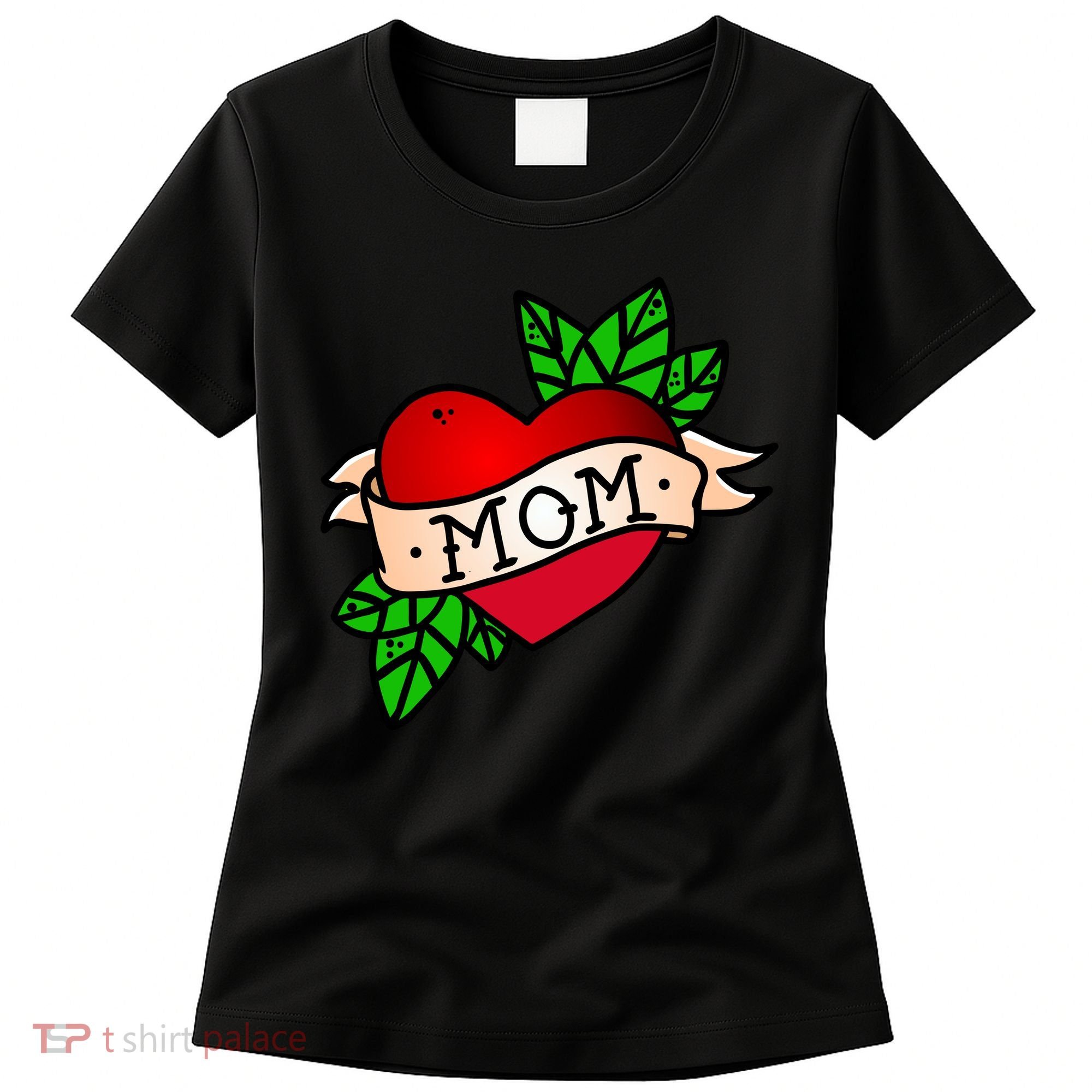 Mom Heart Tattoo Love Women's T-Shirt