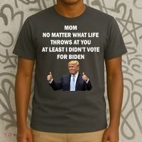 Mom Least I Didn't Vote Biden Funny Pro Republican T-Shirt thumb 3