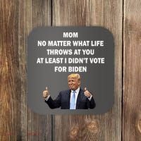 Mom Least I Didn't Vote Biden Funny Pro Republican Coaster thumb 0