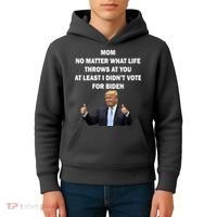 Mom Least I Didn't Vote Biden Funny Pro Republican Kids Hoodie thumb 4
