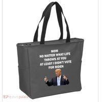 Mom Least I Didn't Vote Biden Funny Pro Republican Tote Bag thumb 2