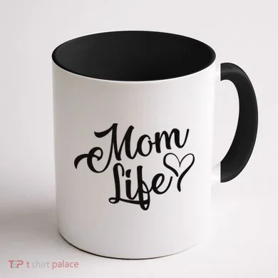 Mom Life Coffee Mug back