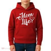 Mom Life Kids Hoodie thumb 4