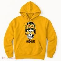 Mom Life Sunflower Skull Hoodie thumb 0
