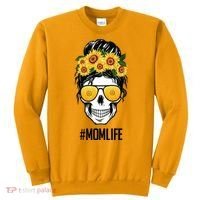 Mom Life Sunflower Skull Sweatshirt thumb 0