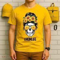 Mom Life Sunflower Skull T-Shirt thumb 6