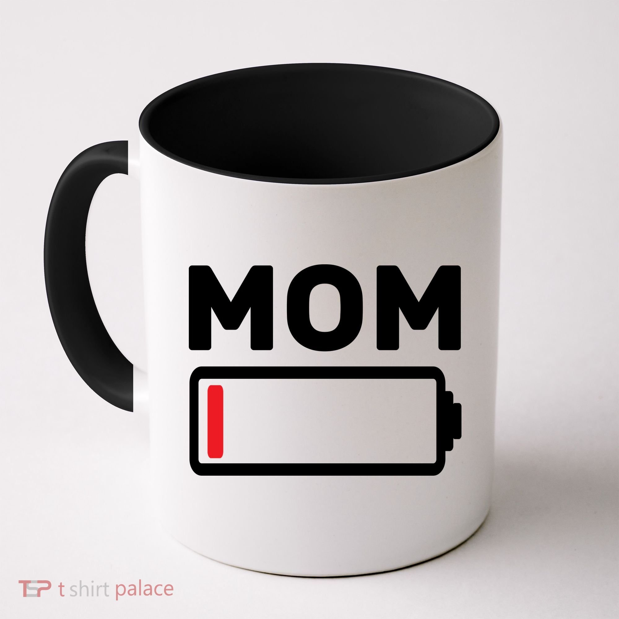 Mom Low Battery Coffee Mug