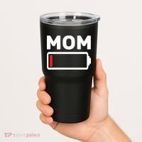 Mom Low Battery Tumbler thumb 2