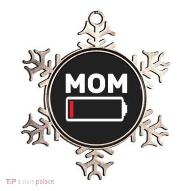 Mom Low Battery Ornament