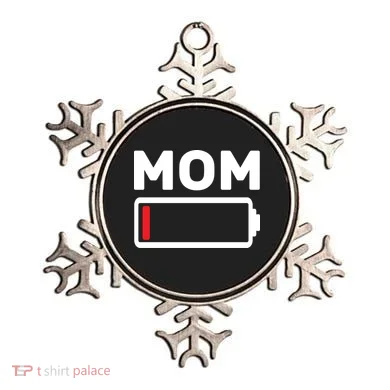 Mom Low Battery Ornament