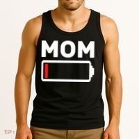 Mom Low Battery Tank Top thumb 3
