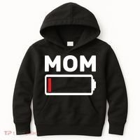 Mom Low Battery Kids Hoodie thumb 0