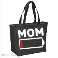 Mom Low Battery Tote Bag thumb 2