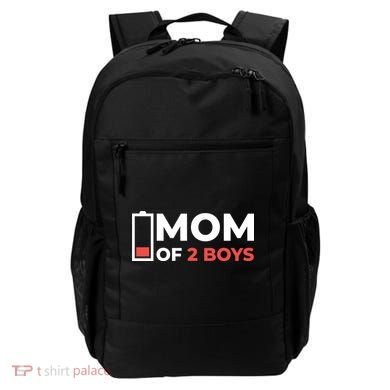 Mom Of 2 Boys Low Battery Backpack