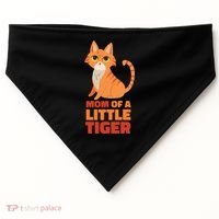 Mom Of A Little Tiger USA-Made Doggie Bandana thumb 0