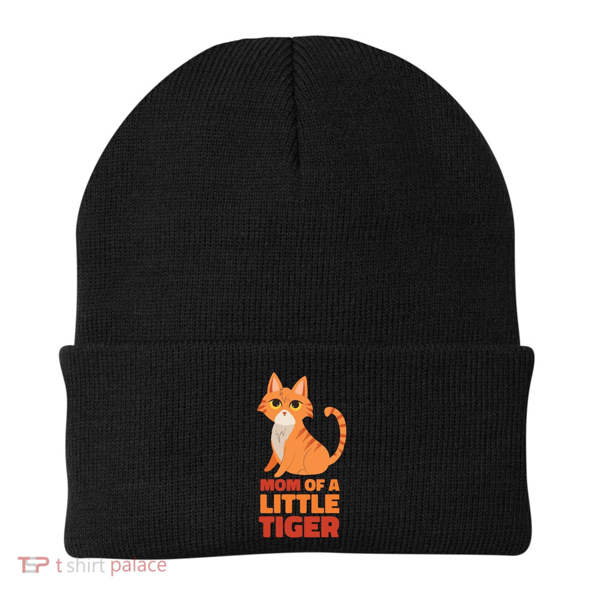 Mom Of A Little Tiger Beanie