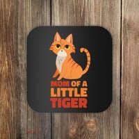 Mom Of A Little Tiger Coaster thumb 0