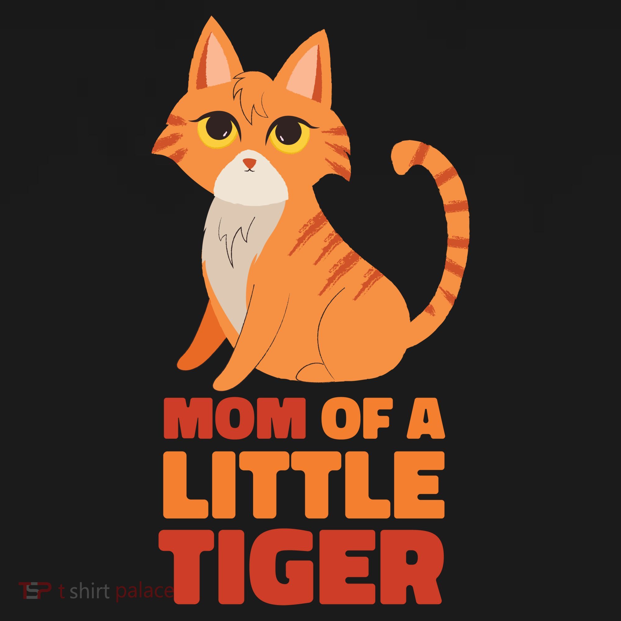 Mom Of A Little Tiger Coaster