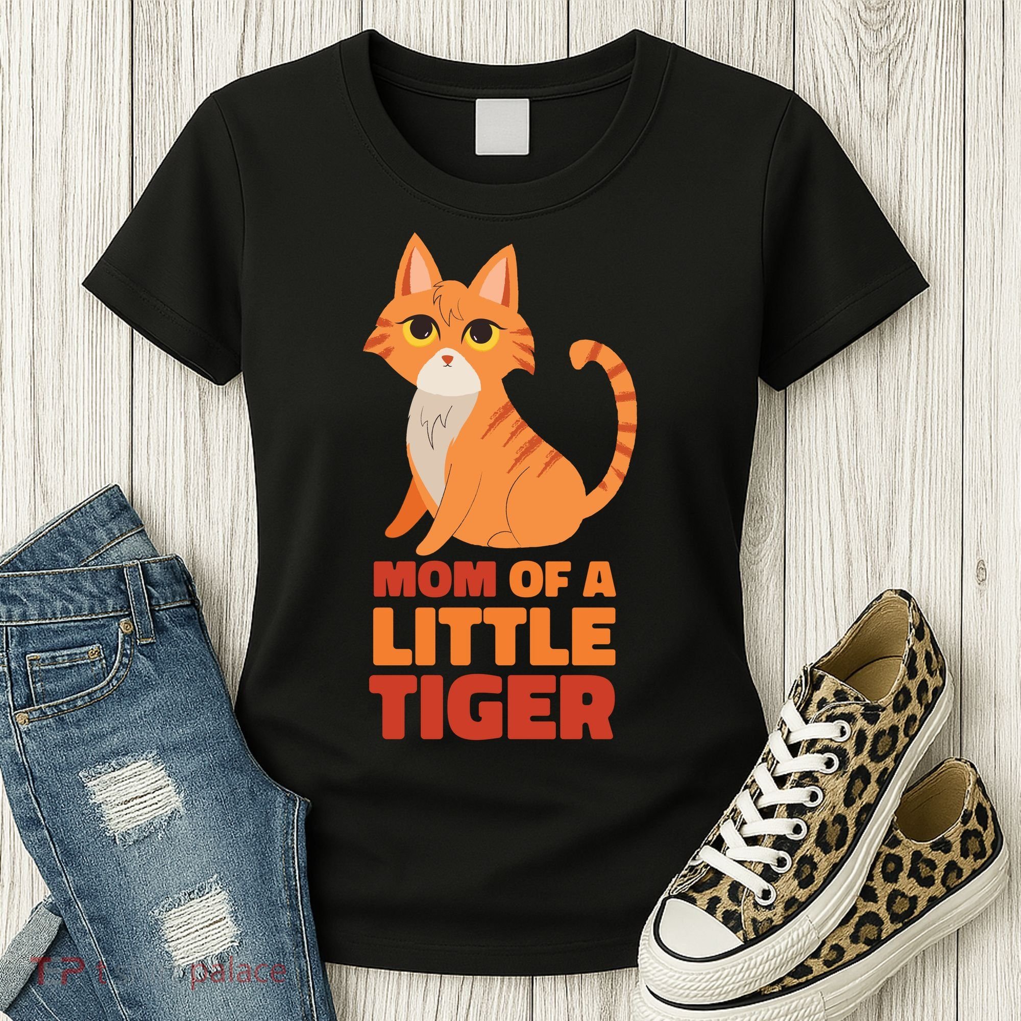 Mom Of A Little Tiger Women's T-Shirt