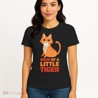 Mom Of A Little Tiger Women's T-Shirt thumb 4