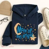 Mom Of An Angel Hoodie thumb 4