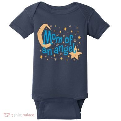 Mom Of An Angel Baby Bodysuit