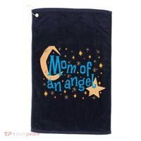Mom Of An Angel Golf Towel thumb 0