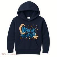 Mom Of An Angel Kids Hoodie thumb 0