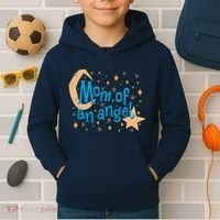 Mom Of An Angel Kids Hoodie thumb 2
