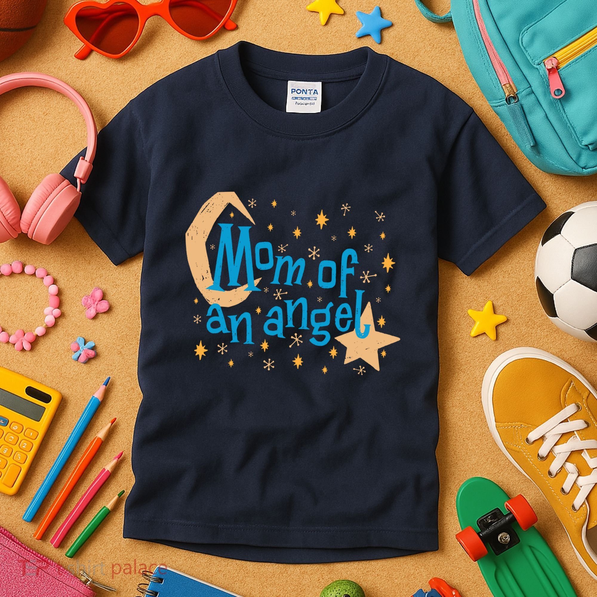 Mom Of An Angel Kids T-Shirt