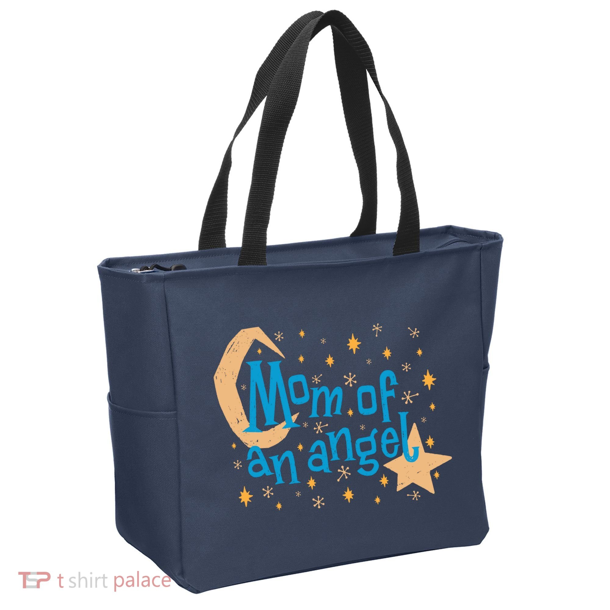 Mom Of An Angel Tote Bag