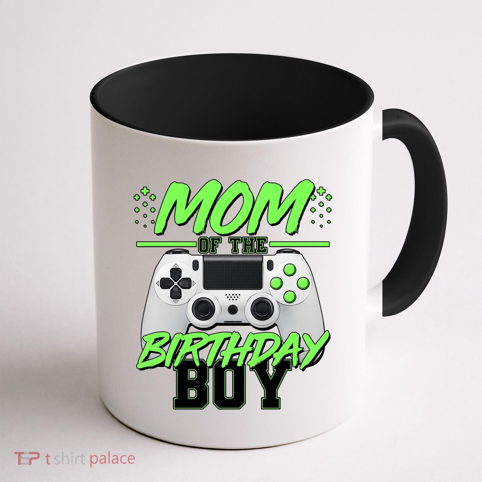 Mom Of Birthday Boy Video Gamer Coffee Mug