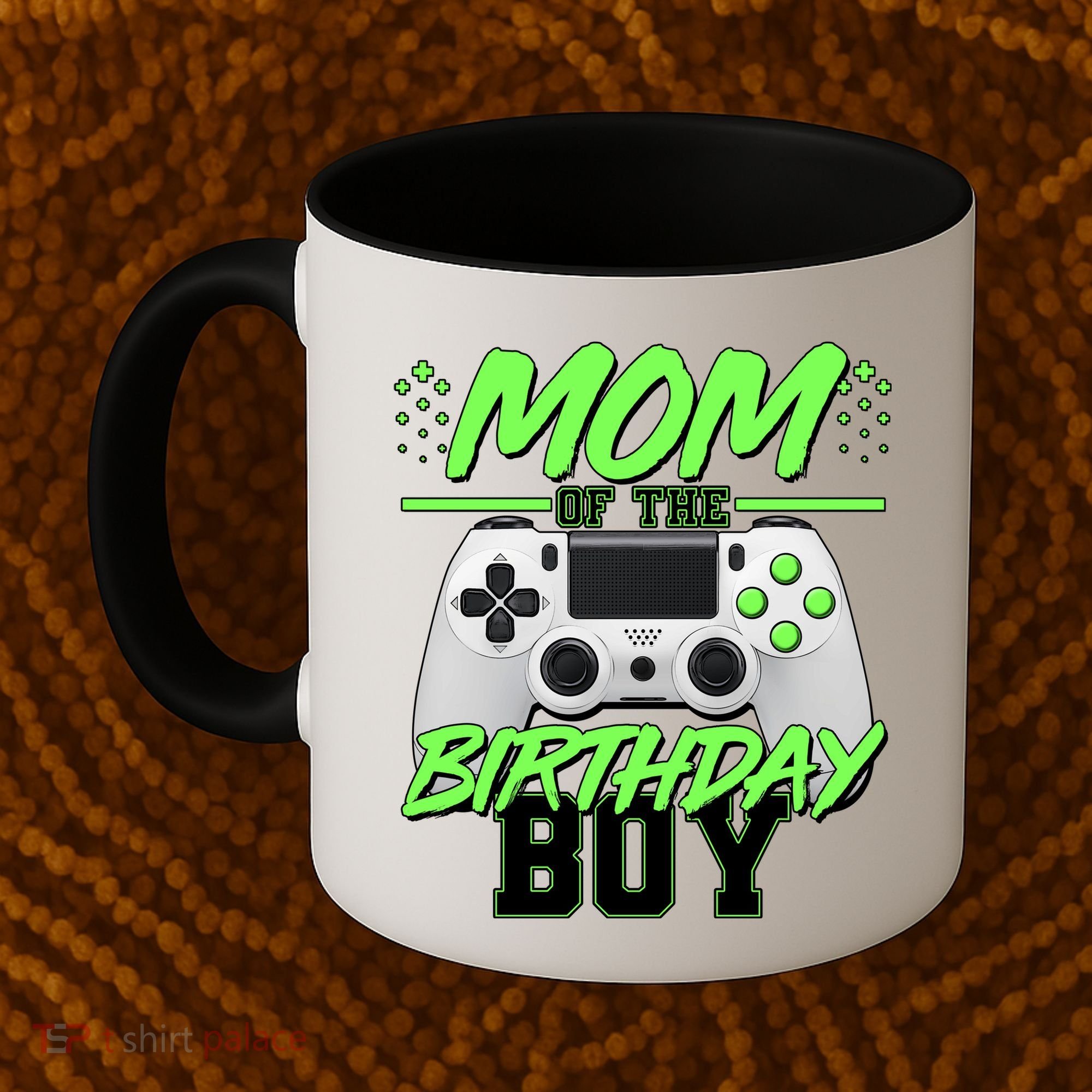 Mom Of Birthday Boy Video Gamer Coffee Mug