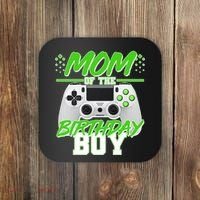 Mom Of Birthday Boy Video Gamer Coaster thumb 0