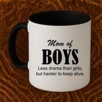 Mom Of Boys Coffee Mug thumb 2
