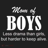 Mom Of Boys Golf Towel thumb 3