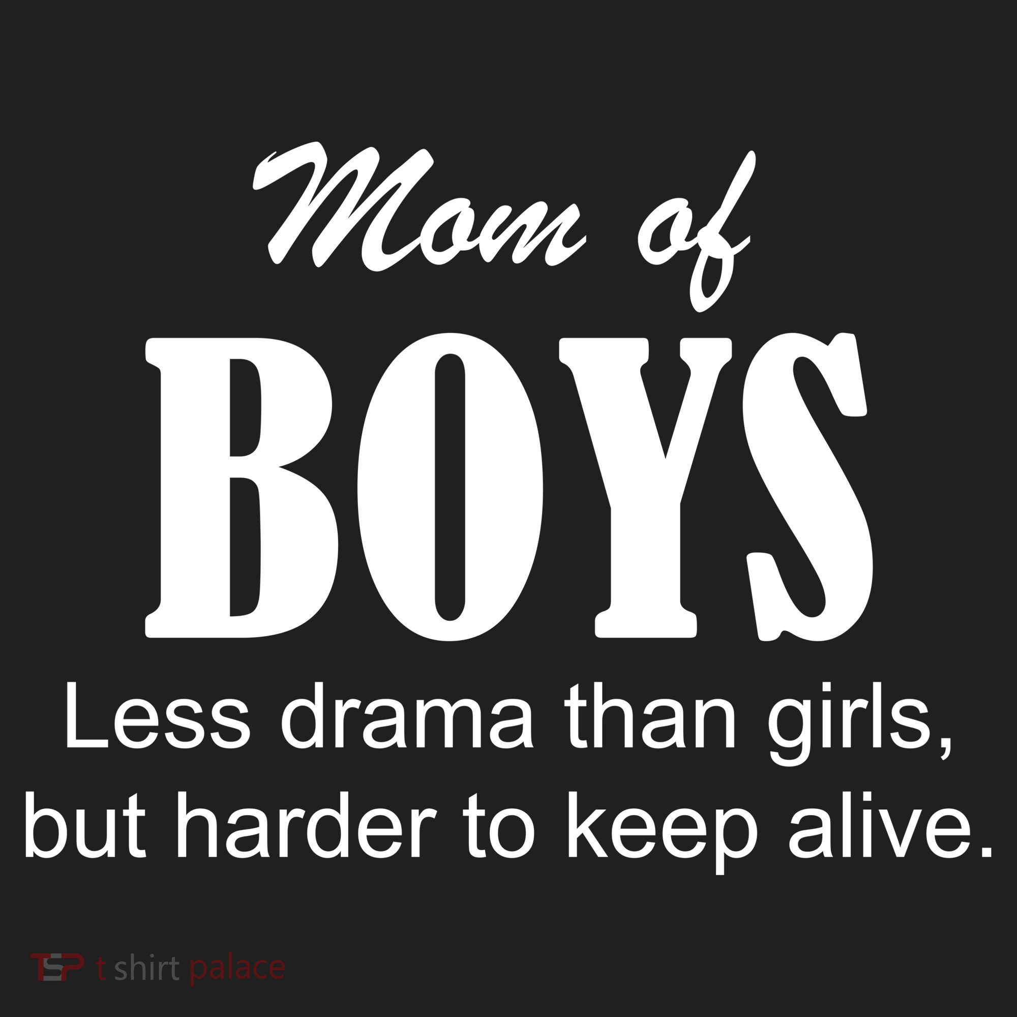 Mom Of Boys Golf Towel