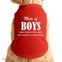 Mom Of Boys Doggie Tank thumb 0