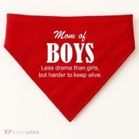 Mom Of Boys USA-Made Doggie Bandana thumb 0