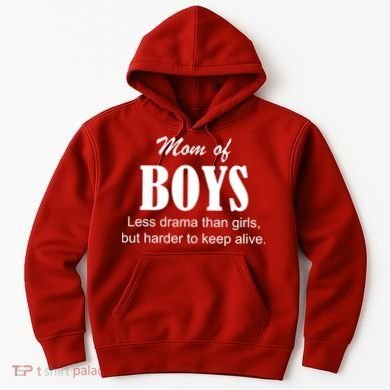 Mom Of Boys Hoodie