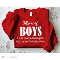 Mom Of Boys Sweatshirt thumb 2